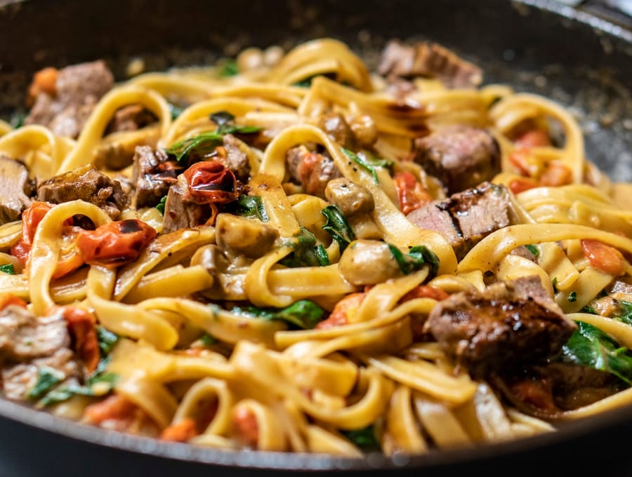 Hausgemachte Pasta im Ristorante Ritz